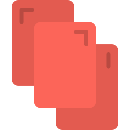 cartão vermelho Ícone