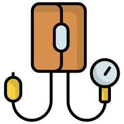 Blood pressure monitor icon