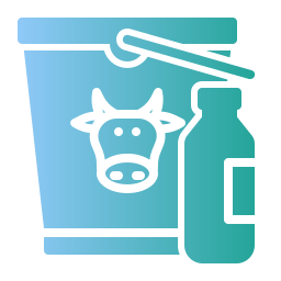 Cow milk icon