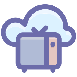 Cloud broadcast icon
