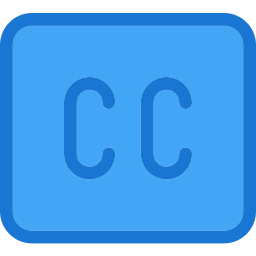 Caption icon