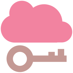 clave de la nube icono