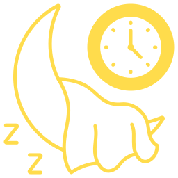 자는 시간 icon