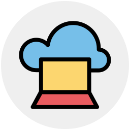 Cloud storage icon