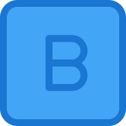 Bold text आइकन