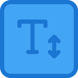 dimensione del font icona