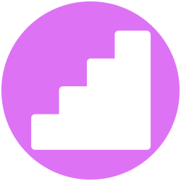 escalera icono