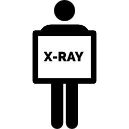 raggi x icona