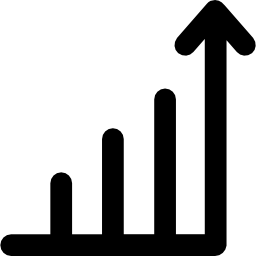 diagramme à bandes Icône