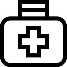 First aid kit icon