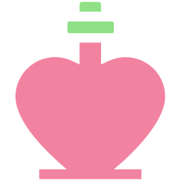 Heart shaped icon