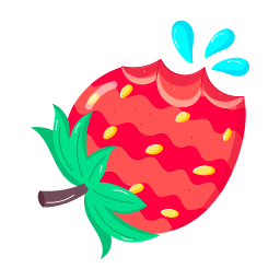 fruta morango Ícone
