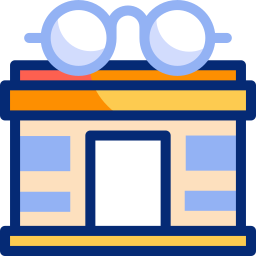 Optical shop icon
