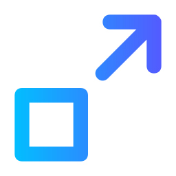 모서리에서 확장 icon