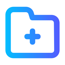 Folder medical icon