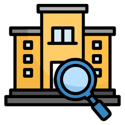 Building inspection icon