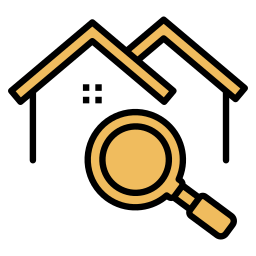 Roof inspection icon