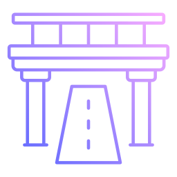 Underpass tunnel icon