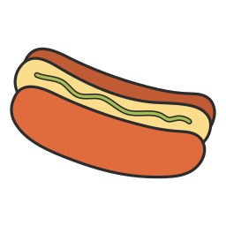 hot-dog Icône