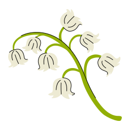 flor del lirio icono