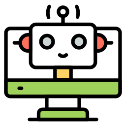 Онлайн робот иконка