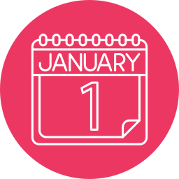 1st january icon