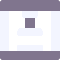 prensa hidráulica icono