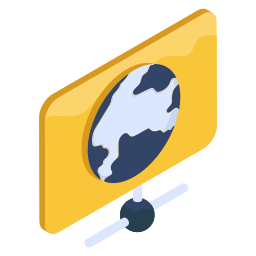 Global mail icon