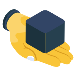 3d cube icon