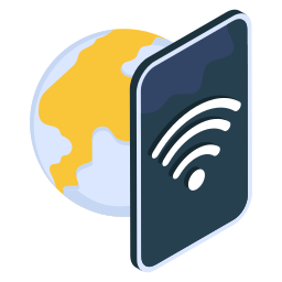 wi-fi mobile icona
