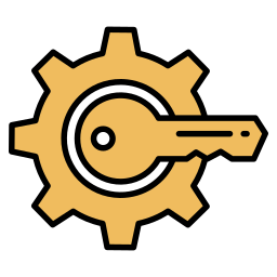gestión de claves icono