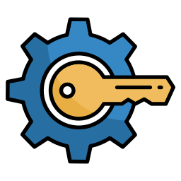 gestión de claves icono