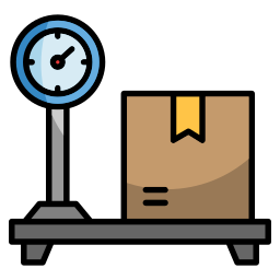 Product weighing icon