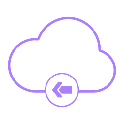 Cloud access icon