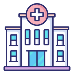 Medical center icon