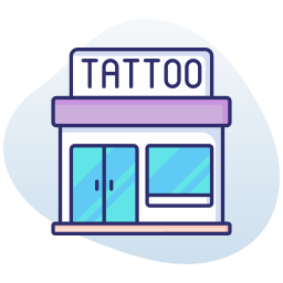 studio tatuażu ikona