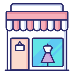 Clothing store icon