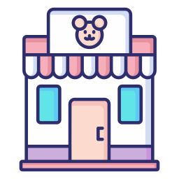 Toy store icon