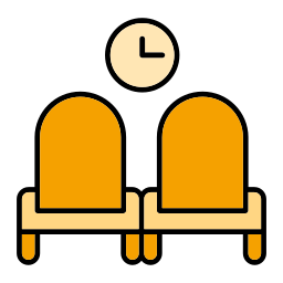 sala d'attesa icona