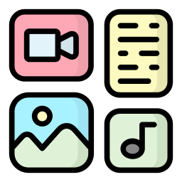 Digital content icon