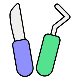 Medical tools icon