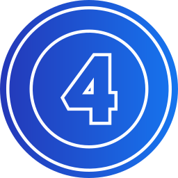 Number 4 icon