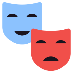 masque de théâtre Icône