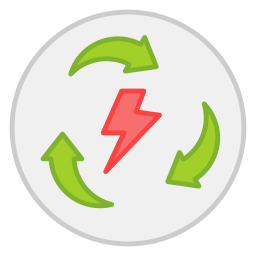 energie recyceln icon