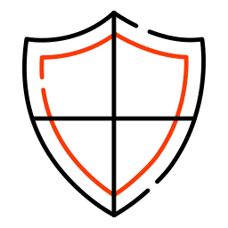 Безопасный щит иконка