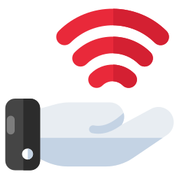 segnali wi-fi icona