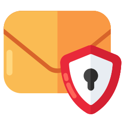 sichere e-mails icon