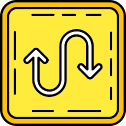 zigzag icona