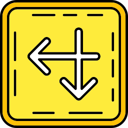 intersecare icona