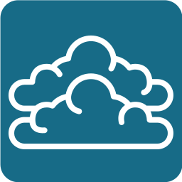Cumulus cloud icon